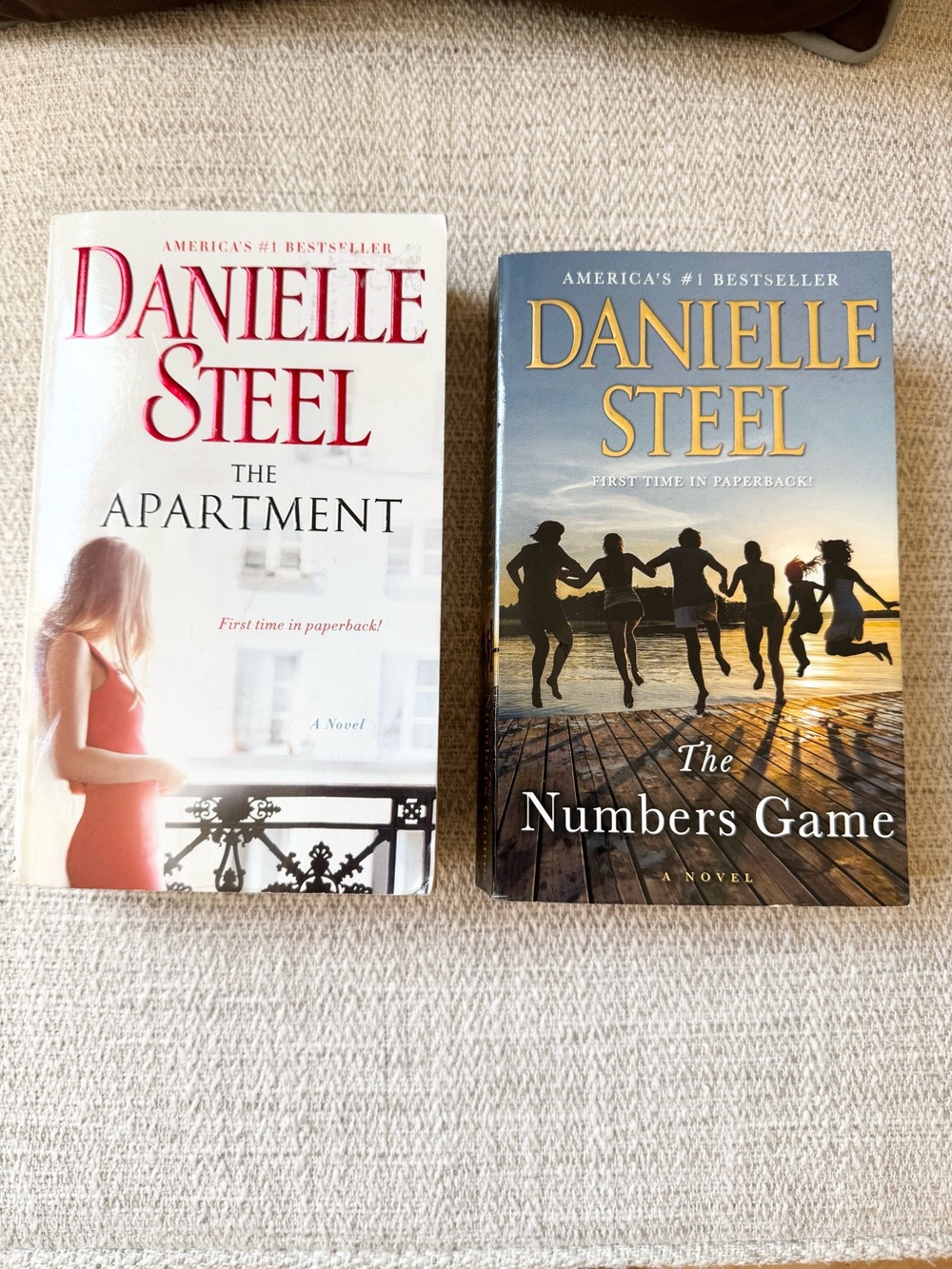 Set of Two Danielle Steel paperback books